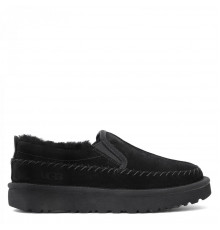 UGG Stitch Slip On Black