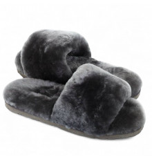 UGG Fluff Slide Slippers Grey