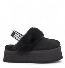 UGG Funkette Suede Platform Black
