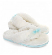 UGG Fluff Flip Flop White