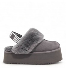 UGG Funkette Suede Platform Grey