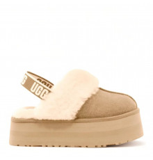 UGG Funkette Suede Platform Sand